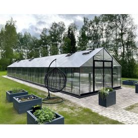 Kasvihuone Ecoslider Lux DD 4 66,8 m²