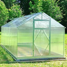 Kasvihuone Ecoslider 2.5 X 6.2 15,6 m²