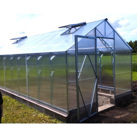 Kasvihuone Ecoslider 3.0 X 4.1 12,39 m²