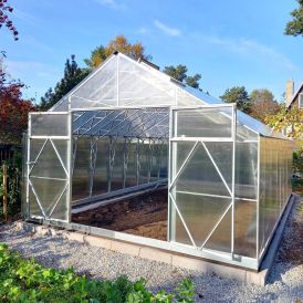Kasvihuone Ecoslider DD 4.0 X 24,96 m²
