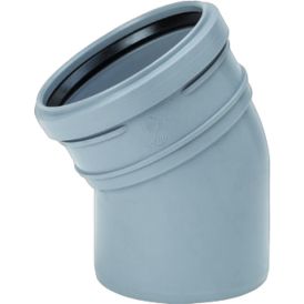 Kulmayhde Uponor HTP harmaa Ø 75 mm 30°