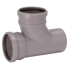 Viemärin haarayhde Uponor HTP harmaa 110 x 75 mm 88,5°
