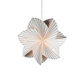 Paperitähti Konstsmide Hyrrä valkoinen Ø 80 cm