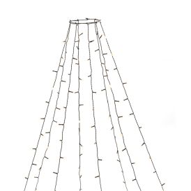 Joulukuusen valosarja Konstsmide 8 x 30 LED 240 cm
