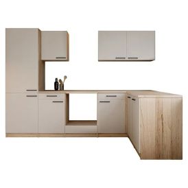Keittiökokonaisuus Respekta Merle beige 280 x 172 cm