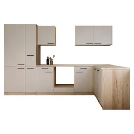 Keittiökokonaisuus Respekta Merle beige 310 x 172 cm