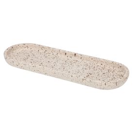 Saippuateline Camargue Stone terrazzo beige 32 x 11 x 2 cm