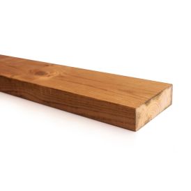 SUORATOIMITUSTUOTE Runkopuu kyllästetty ruskea 48 x 148 mm A mitallistettu (per metri)