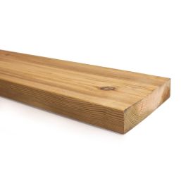 SUORATOIMITUSTUOTE Runkopuu kyllästetty vihreä 48 x 198 mm A mitallistettu (per metri)