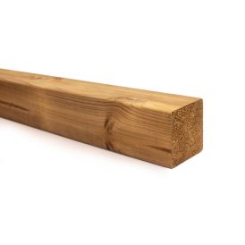 SUORATOIMITUSTUOTE Liimapuutolppa kyllästetty vihreä 70 x 70 x 3000 mm AB höylätty