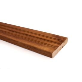 SUORATOIMITUSTUOTE Terassilauta kyllästetty ruskea 28 x 145 mm AB uritettu (per metri)