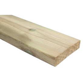 SUORATOIMITUSTUOTE Terassilauta kyllästetty vihreä 28 x 120 mm AB (per metri)