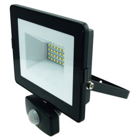 LED-valonheitin Harju Promo liiketunnistimella musta 50 W 5000 lm 4000 K IP44