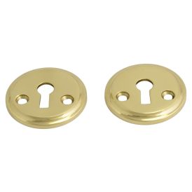 Avainkilpi Habo 1681 kiillotettu messinki Ø 50 mm