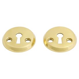 Avainkilpi Habo 2991 kiillotettu messinki Ø 50 mm