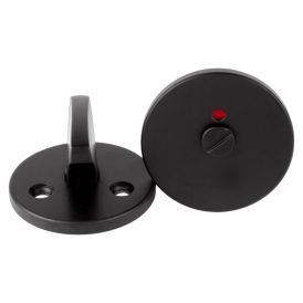 WC-vääntönuppi Habo F262 musta Ø 50 mm