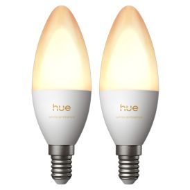 LED-älylamppu Philips Hue White Ambiance E14 500 lm 1000–20000 K 2 kpl/pkt