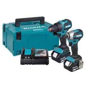 Akkukonesarja Makita LXT DLX2577TJ