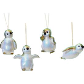 Joulukoriste pingviini 8 cm lajitelma