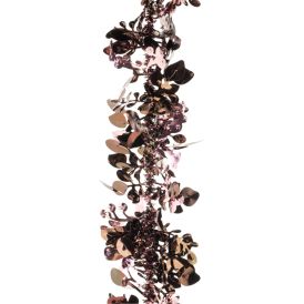 Lehtipunos 85 mm x 2 m roosa-mokka