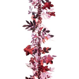 Visteriapunos 90 mm x 2 m viininpunainen-pinkki