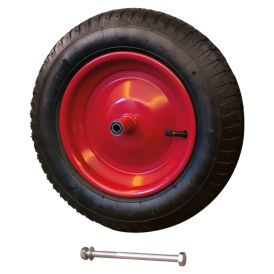 Varapyörä ilmarengas 4.00–8 punainen Ø 30 cm