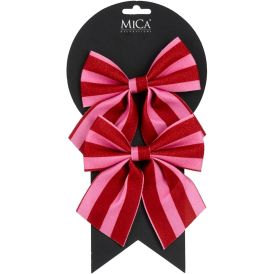 Koristerusetti 12 x 13 cm pinkki-punainen 2 kpl