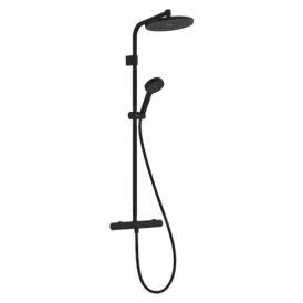 Suihkujärjestelmä Hansgrohe Activera S 240 Varia DZR mattamusta