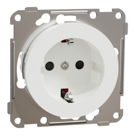 Pistorasia ELKO One valkoinen 72 x 72 mm 1-os
