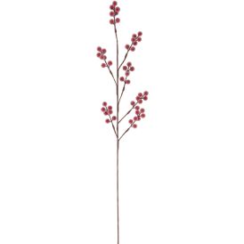 Koristeoksa lumihuurre marjat 75 cm