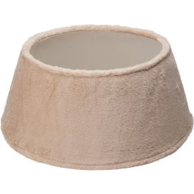 Joulukuusenjalan suojus 55 cm beige