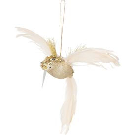 Joulukoriste lintu 22 cm lajitelma