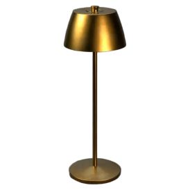LED-pöytävalaisin Konstsmide Èze mattakulta Ø 11 x 32 cm
