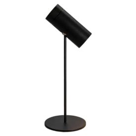 LED-pöytävalaisin Konstsmide Multi musta Ø 11 x 11,5 x 32 cm