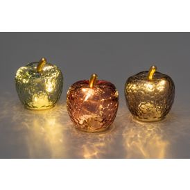Lasiomena LED-valoilla lajitelma