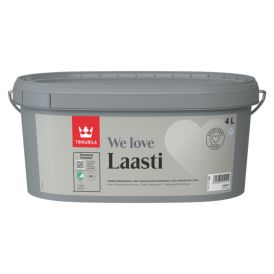 Sisäseinämaali Tikkurila We love Laasti 4 l