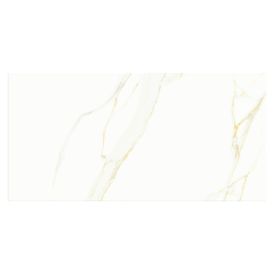 Seinälaatta Calacatta Gold valkoinen/kulta kiiltävä 30 x 60 cm
