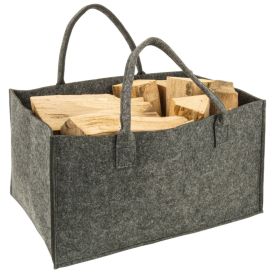 Huopakassi Valo harmaa 50 x 34 x 27 cm