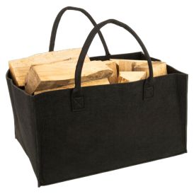 Huopakassi Valo musta 50 x 34 x 27 cm
