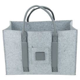 Huopakassi Valo Niva vaaleanharmaa 50 x 27 x 34 cm
