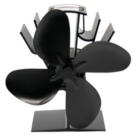 Takkatuuletin Valo musta 18 x 9,5 x 18,2 cm