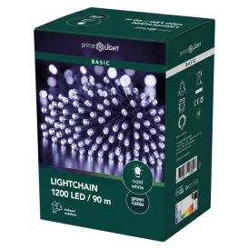 Valosarja Prime Light 1200 x LED kylmä valkoinen 90 m IP44