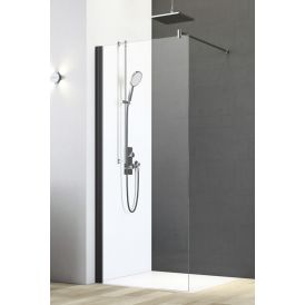 Sivulasi Camargue Vario B6 musta/kirkas 80 x 191,5 cm