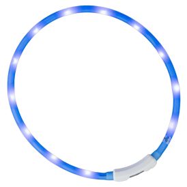 LED-valopanta koiralle Airam sininen 70 cm Roosa nauha