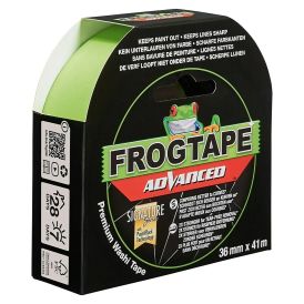 Maalarinteippi FrogTape Advanced 36 mm x 41,1 m