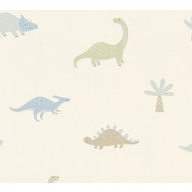 Kuitutapetti A.S. Création Kids Dinosaurus 0,53 x 10,05 m