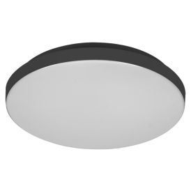 LED-kattovalaisin Osram Essential Orbis musta Ø 21,5 cm IP44