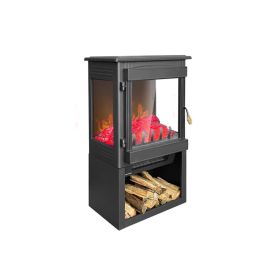 Sähkötakka Voltomat Heating 2000 W musta 41,5 x 28 x 74 cm