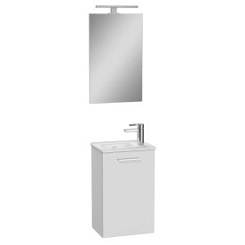 Kylpyhuonekalustesetti VitrA Mia 3in1 valkoinen 39 x 28 x 59 cm