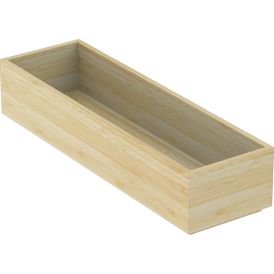 Laatikonjakaja IDO Sense Modern bambu 9,8 x 32,9 x 6,7 cm